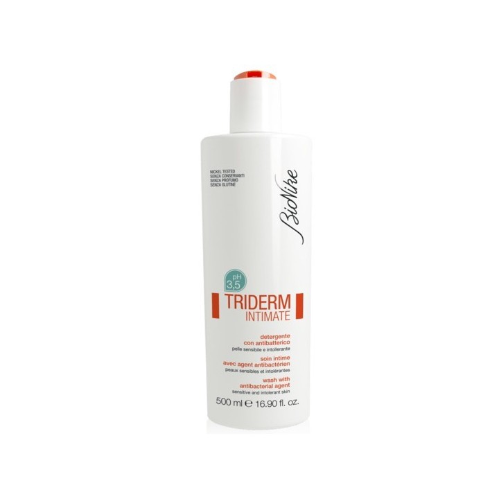 Bionike Triderm Intimate Detergente Intimo con Antibatterico 500 ml