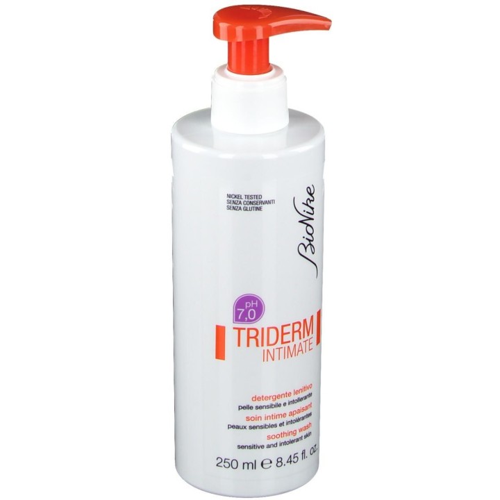 Bionike Triderm Intimate Detergente Intimo PH 7 Lenitivo 250 ml