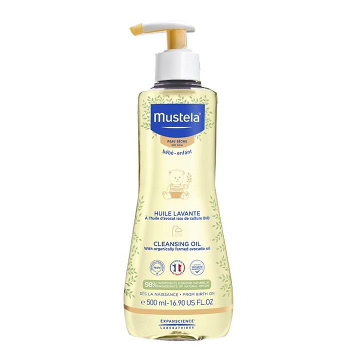 Mustela Olio Bagno Pelle Secca 500 ml