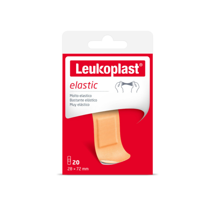 Leukoplast Elastic 72x28mm 20 Pezzi