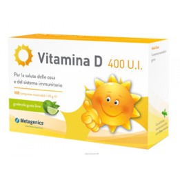 Metagenics Vitamina D 400 UI 168 compresse masticabili