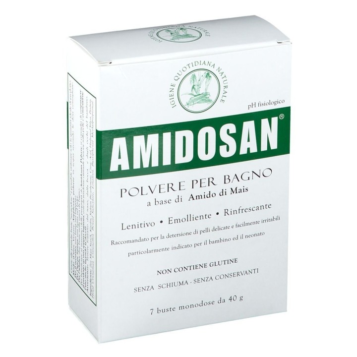 Amidosan Polvere per Bagno 7 buste da 40g