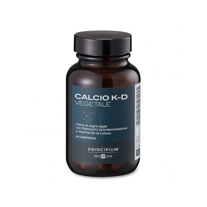 Bios Line Principium Calcio K D Vegetale 60 Compresse
