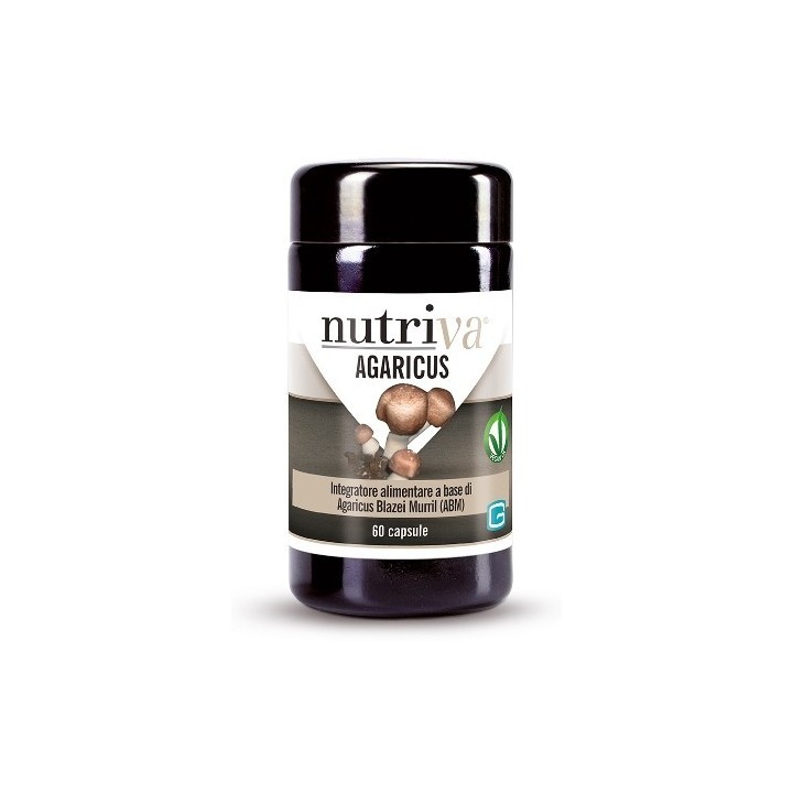 Nutriva Agaricus ABM 60 capsule vegetali