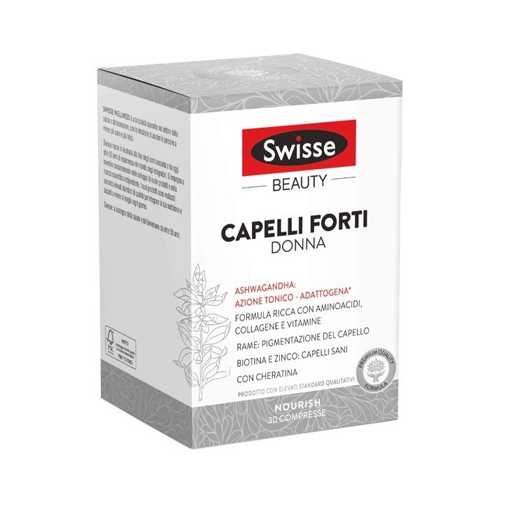 Swisse Capelli Forti Donna 30 Compresse