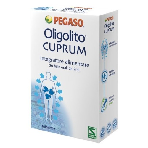 Pegaso Oligolito Cuprum 20 Fiale