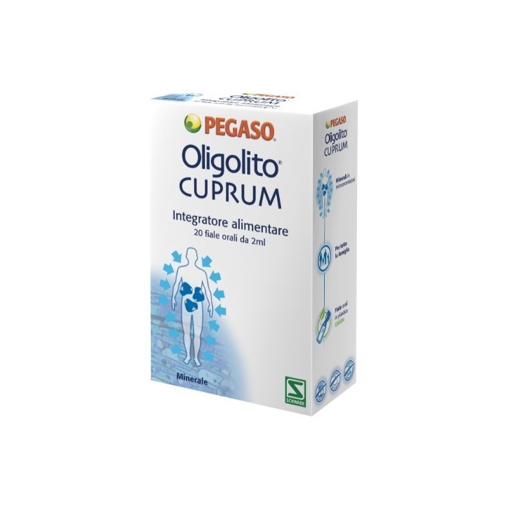 Pegaso Oligolito Cuprum 20 Fiale