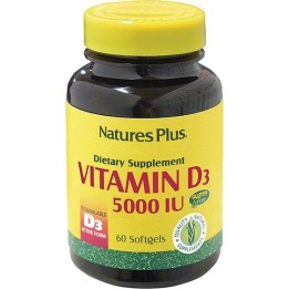 Nature's Plus Vitamina D3 5000 UI 60 capsule