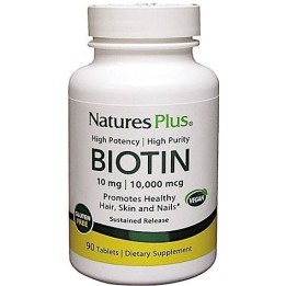 Nature's Plus Biotina 10 Mg 90 tavolette