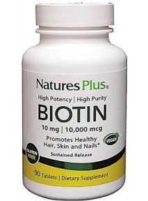 Nature's Plus Biotina 10 Mg...