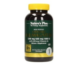 Nature's Plus Cal Mag D3 Gusto Cioccolato 60 tavolette