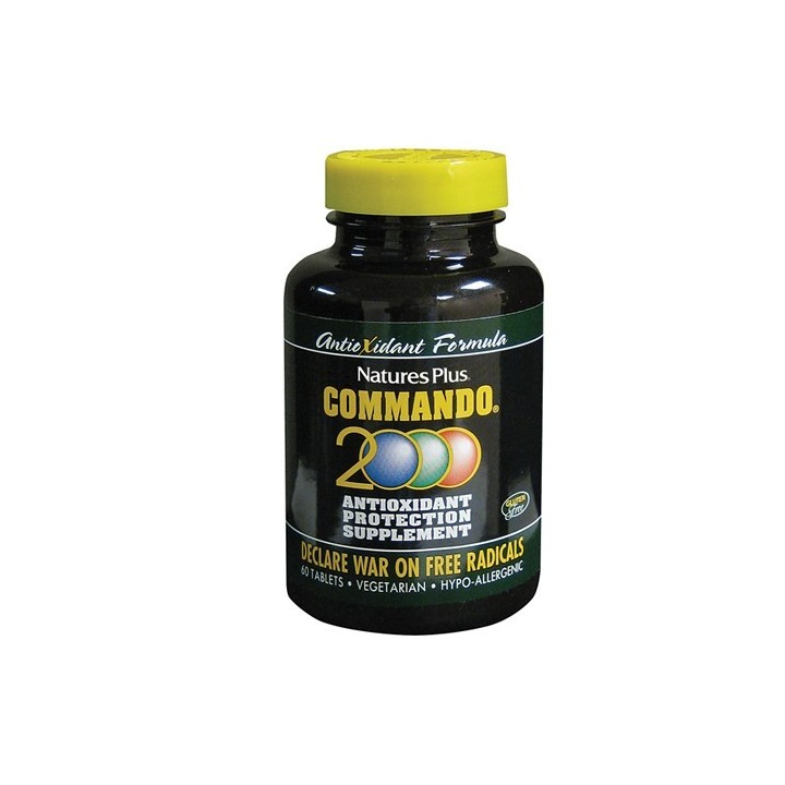 Nature's Plus Commando 2000 Antiossidante 60 tavolette