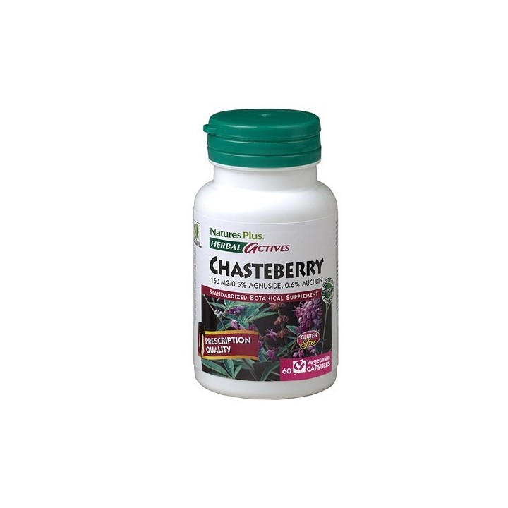 Natures Plus Herbal Actives Agnocasto 60 capsule