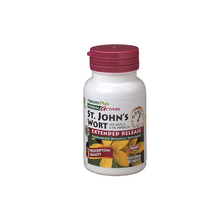 Nature's Plus Herbal Actives Iperico 60 tavolette