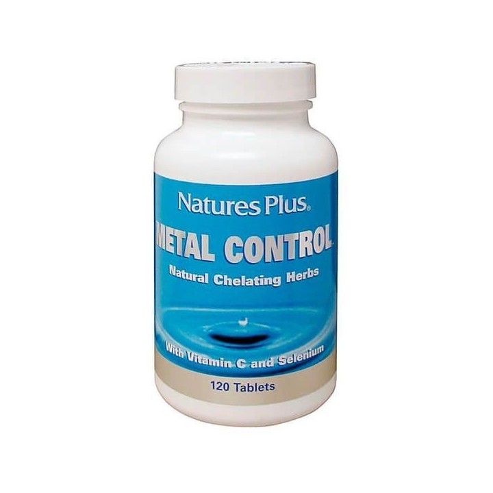 Nature's Plus Metal Control 120 tavolette