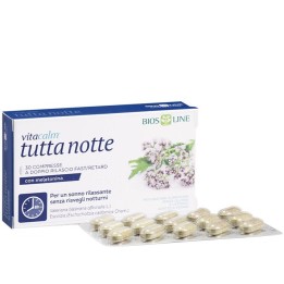 Bios Line Vitacalm Tutta Notte Melatonina 30 compresse