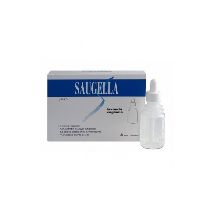 Saugella Lavanda Vaginale 4 Flaconi da 140 Ml