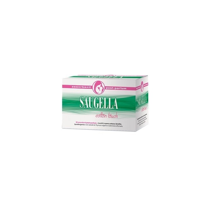 Saugella Cotton Touch 10 Assorbenti Post Partum
