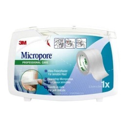 3M Micropore Surgical Tape Cerotto In Carta 5mx2,5cm