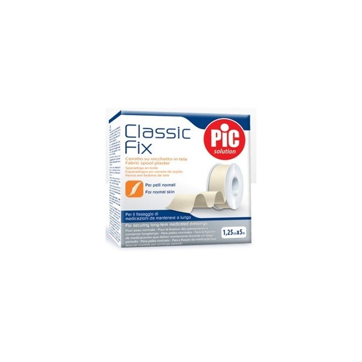 Pic Classic Fix Cerotto Tela Bianco 1,25X500cm