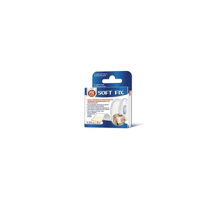 Pic Soft Fix Cerotto Rocchetto TNT 2,5cmx5m 1 Pezzo