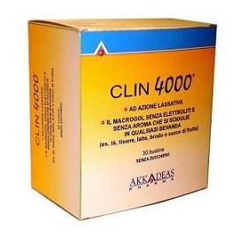 Clin 4000 Lassativo 30 Bustine Monodose 10g