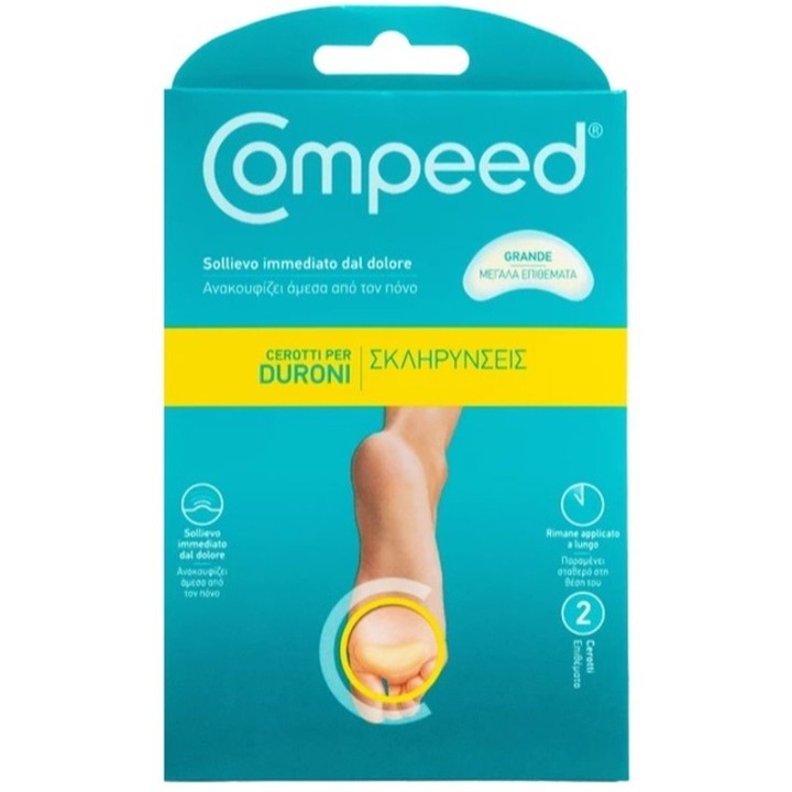 Compeed Cerotti Duroni Largo 2 Pezzi