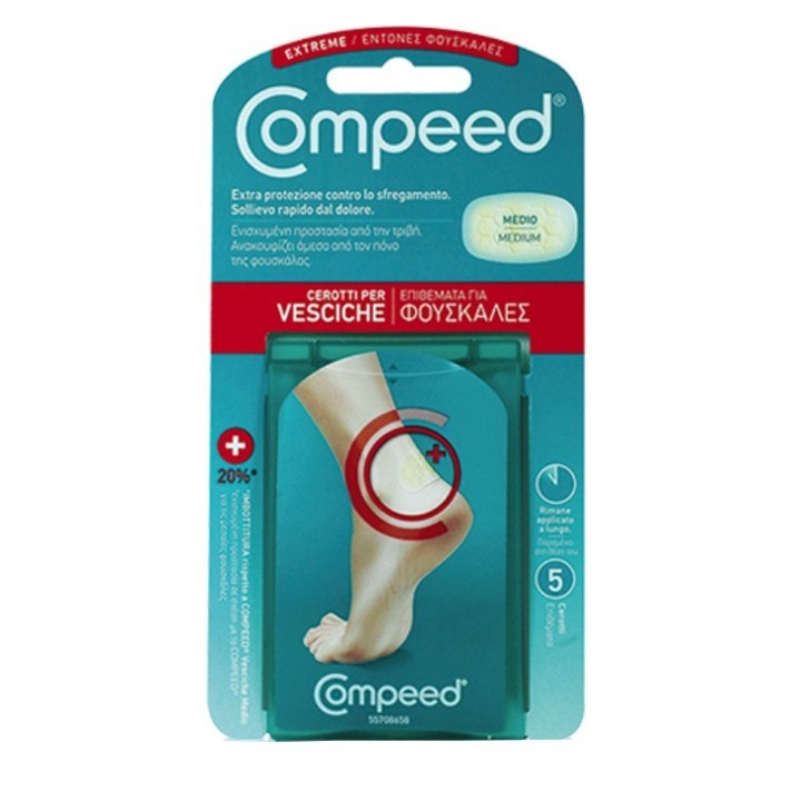 Compeed Cerotto Per Vesciche Tallone Sport 5 Pezzi