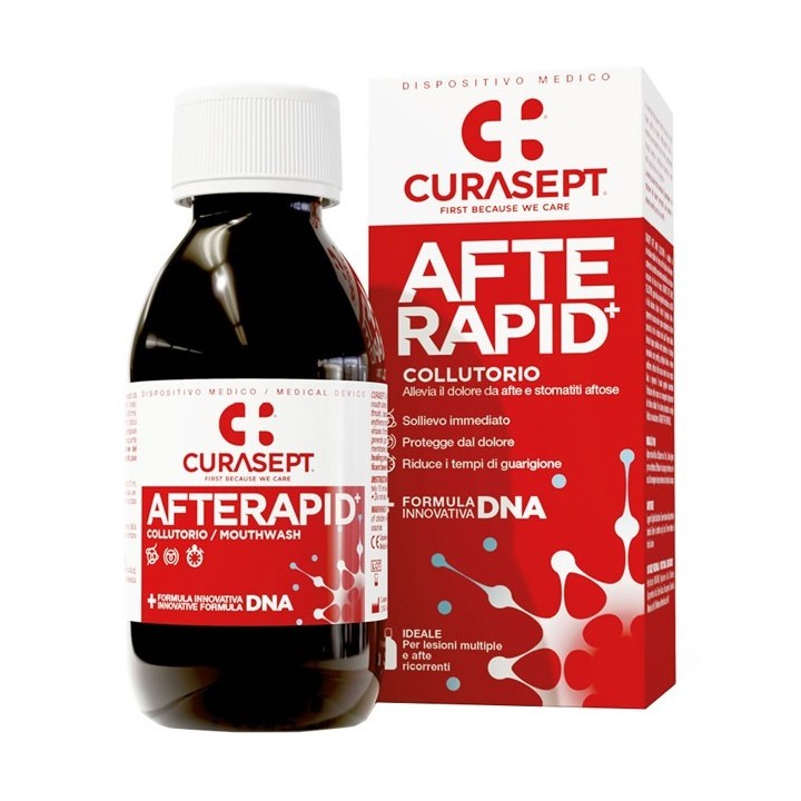 Curasept Afterapid Collutorio Formula Protettiva DNA 125ml
