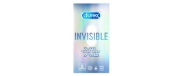 Durex Invisible Extra Lubrificato XL 6 Pezzi