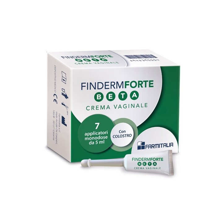 Finderm Forte Beta Crema Vaginale 7 Applicatori Monouso 5g