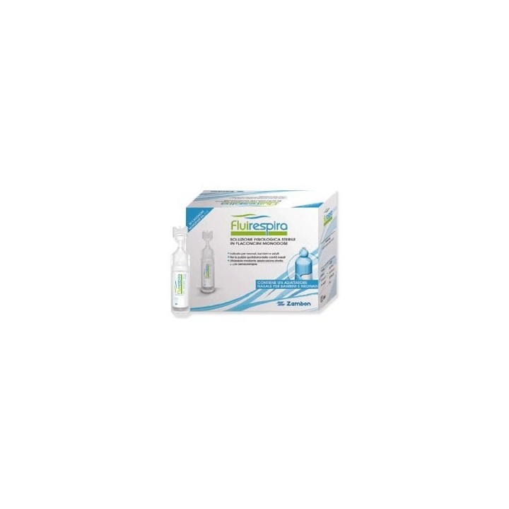 Fluirespira Soluzione Fisiologica 30 flaconcini da 5 ml.
