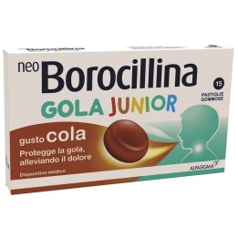 Neoborocillina Gola Junior 15 Pastiglie Gommose