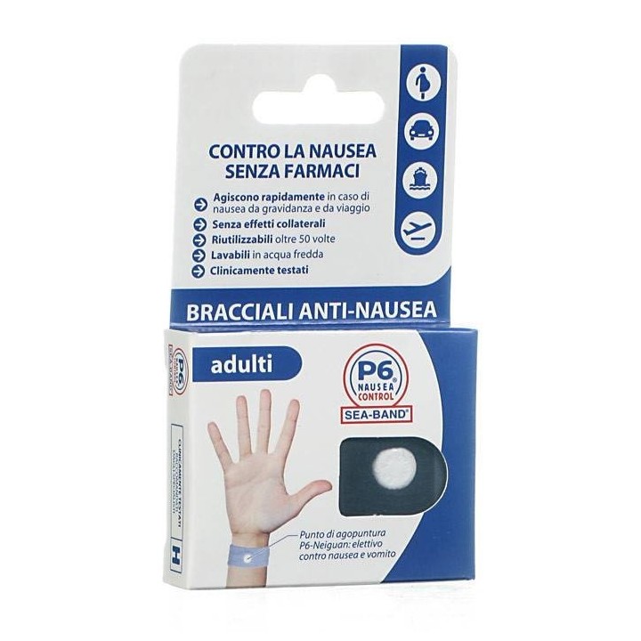 P6 Nausea Control Sea-Band Adulti
