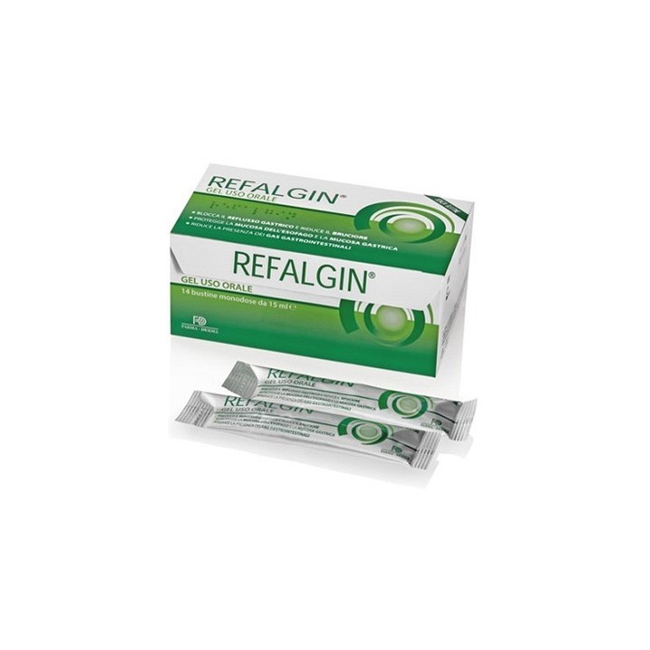 Refalgin Gel Orosolubile Antireflusso 14 Bustine 15ml