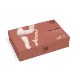 RVB LAB Kit Meso Shape Trattamento Azione Urto 3 in 1 (2 Bende Rimodellanti + Crema di Limo 150 ml)
