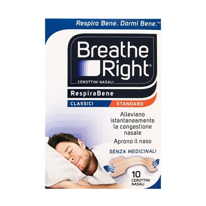 Breathe Right Classici Cerotti Nasali 30 Pezzi