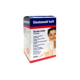 Elastomull Benda Elastica Autoadesiva Blu 8x400 cm
