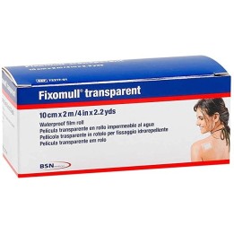 Fixomull Transparent Garza Adesiva Trasparente 2mx10cm