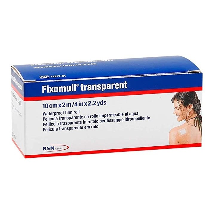 Fixomull Transparent Garza Adesiva Trasparente 2mx10cm