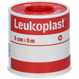 Leukoplast Pelle Cerotto Chirurgico In Rocchetto 5mx5cm