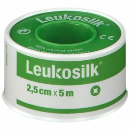 Leukosilk Cerotto Rocchetto Bianco 500X2,5cm 1 Pezzo
