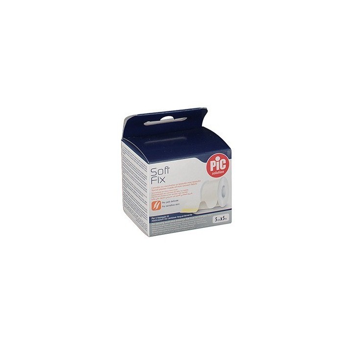 Pic Soft Fix Cerotto Rocchetto TNT 5cmx5m