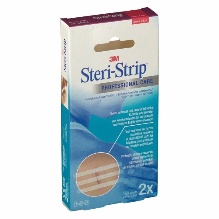 Cerotto Steristrip 6 mm X 75 mm 6 Pezzi