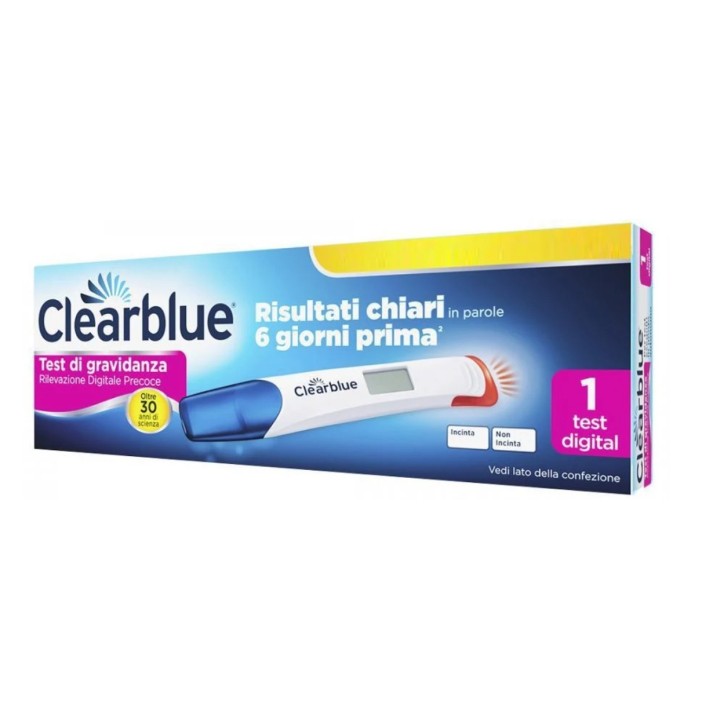 Clearblue Test Gravidanza Digitale Precoce 1 Pezzo
