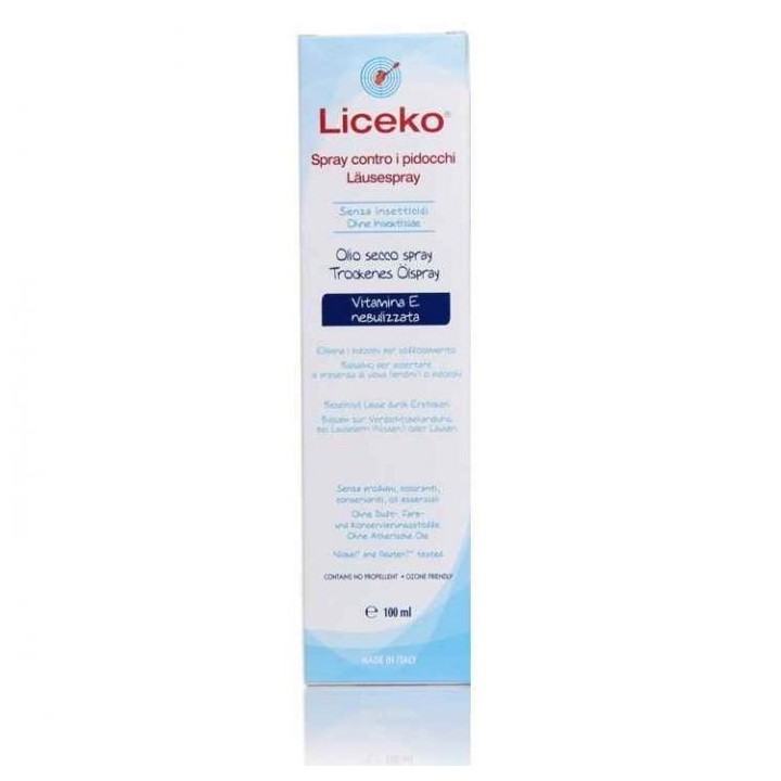 Liceko Olio Secco Spray Antipediculosi 100ml