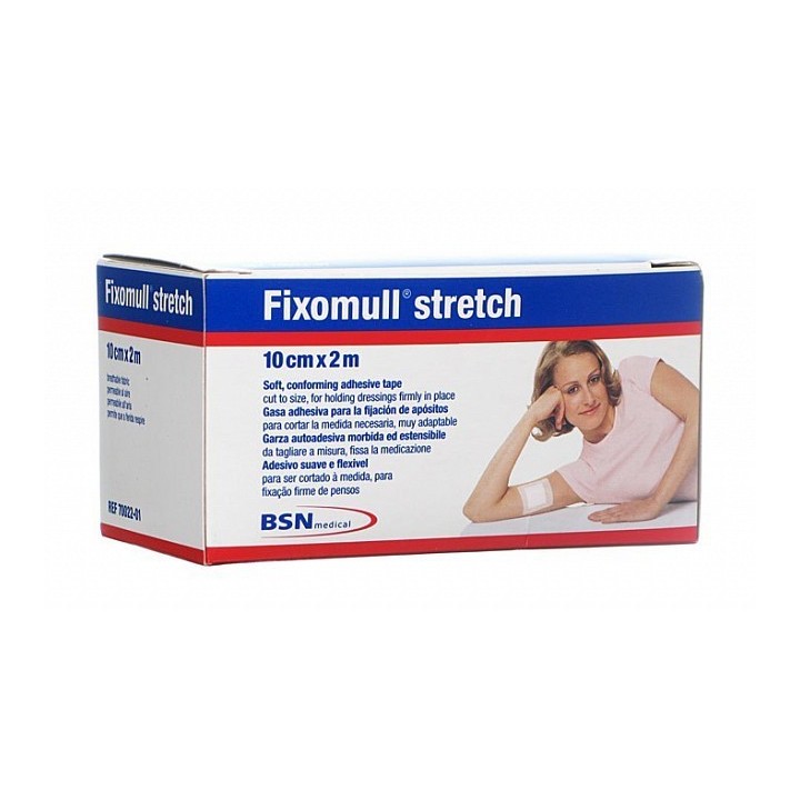 Fixomull Stretch Garza Autodesiva 2M X 10Cm