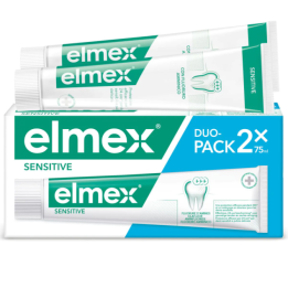 Elmex Dentifricio Sensitive per denti sensibili 2 tubi da 75 ml