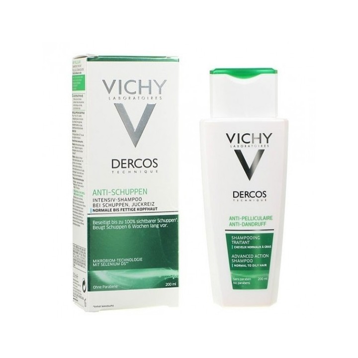 Vichy Dercos Shampoo Antiforfora  Capelli Grassi 200 ml