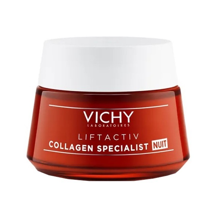 Vichy Liftactiv Collagen Specialist Crema Viso Notte Anti-Età 50ml